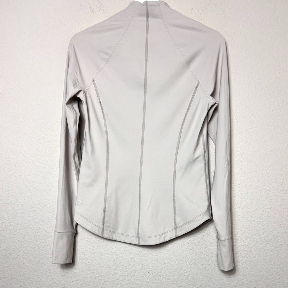 Athleta Salutation Abalone Grey Jacket - image 3